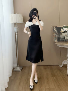SUYE | Off-Shoulder Split Elegant Women Dress
