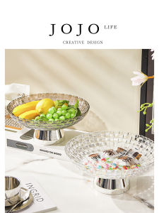 Luxury Drainage Fruit Plate Jojos L PD Mr. General Store for Living Room Home Use High End Lightweight PET+ABS Material