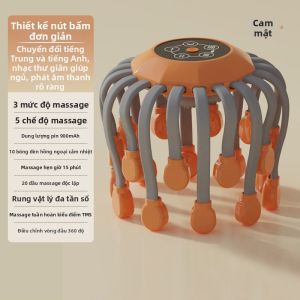 Máy Massage Đầu Tự Động Toàn Diện Để Giảm Đau Và Mở Kinh Mạch