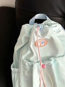 Mochila Xanh Lá Menta Du Lịch Thường Ngày Vừa Vặn Học Sinh Túi Đeo Vai Hợp Thời Trang Dung Tích Lớn Mochila Đeo Vai Đa Năng