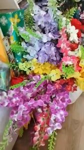 Hoa Lan Hồ Điệp Giả Cắm Hoa Trang Trí Nhà Cửa Trùm Sỉ Gia Thành