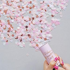 [SG Local Stock] Portable Wedding Romantic Firework Flower Cannon Petal Rain for Bridesmaid Celebration Hand-held Spray Canister