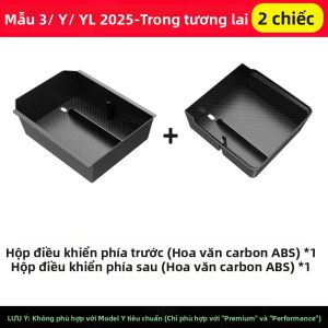 Hộp Đựng Đồ Khay Để Đồ Giá Đỡ Kính Và Cốc Phụ Kiện Cho Tesla Model 3 Y YL Juniper Dành Cho Các Mẫu Xe 2025 2026