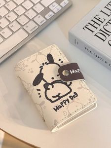 Ins Love Idol Train Ticket Instant Camera Photo Album Small Card Storage Book Fan Memorial Book Vertical PU Leather Cartoon