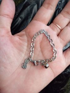 gelang bayi dan anak titanium asli berbunyi krincing