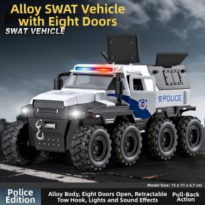 Large Special Police Alloy Off-road Toy Car