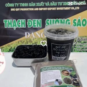 BỘT NẤU THẠCH ĐEN ĐỨC QUÝ NGUYÊN CHẤT