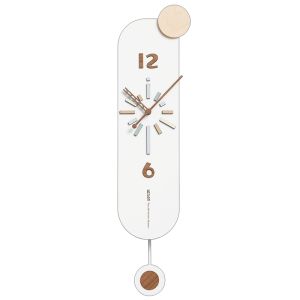 mandelda | Modern Minimalist Cream Style Creative Wall Clock