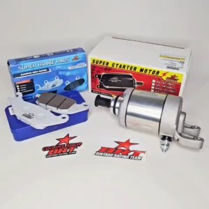 DINAMO STARTER BRT SATRIA FU 150 Karbu Super Electric Dinamo Stater Super SATRIA FU Old Lama Barong Facelift Aho Non Aho Karburator