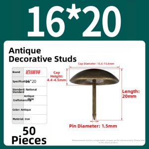 BAIRUITE | Decorative Bronze Upholstery Tacks