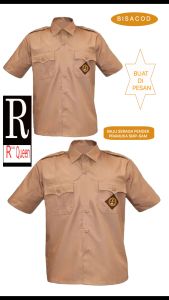 BAJU PENDEK SERAGAM PRAMUKA SMP-SMA