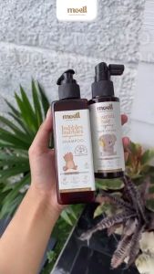 Moell Nourish Hair Everyday Hair Lotion Baby | 100 ml | Moell Nourish Hair Everyday - Hair Lotion / Hair lotion anak / Natural organic / Alkohol free / Menutrisi rambut bayi