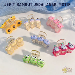 TAIYO Jepit Rambut Anak Karakter Jedai Korea Perempuan Motif Aksesoris Fashion Lucu