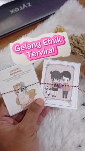 (COD) Gelang Etnik Evel Eye Terlaris Tali Tridatu Khas Bali 1 MM Keren Untuk Kasualan