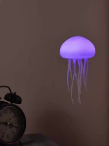 Jellyfish Lamp LED 9 Tentacles Colour Gradient Light Effects 2 Modes Home Decor Christmas Decorations Holiday Party Night Light