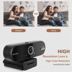 4K USB Webcam PC Computer Mini Small Camera Live Streaming Web Camera UHD Windows Photographic Cam Recorder Laptop Desktop