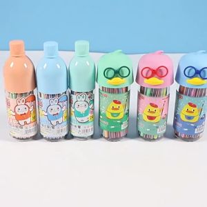 LD-A63 Spidol Warna Warni Alat Lukis Marker Pen Spidol Warna Alat Tulis Anak / Spidol Marker Warna Pena Kuas Menggambar Kerajinan Alat Tulis Kantor Sekolah