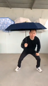 Umbrella Automatic Sunny Umbrella Antiultraviolet Folding Umbrella Men WomenUV Design hight qualit