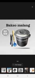 Dandang Bakso Stainles KACA Jumbo/Besar Murah Tutup Kaca 28cm Set Cintung Capit COD MURAH BAKSO MALANG