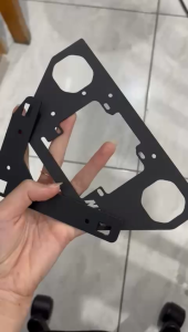 Breket Dudukan Lampu Biled Pnp Ninja RR Old/Lama Ukuran 25 inch Plus Led D2 ZM55