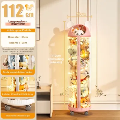 XINGYOU | Transparent Zipped Toy Storage Bin