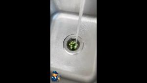 Kitchen Sink Drain Strainer Stainless Steel Mesh Quick Drainage Anti Clogging Strainer