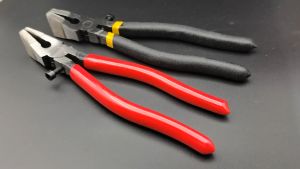 Glass Cutting Mending Plier Flat Mouth Tang Kaca Kepala Lebar