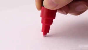 Mitsubishi Uni Posca Paint Marker Pens Set PC-1M PC-3M PC-5M 6/7/8/15 POP Poster Colour Water-Based Pigment Ink with Original Vinyl Pen Case Made in Japan