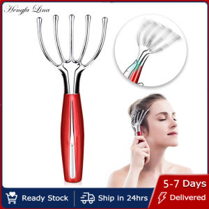 Hengfa Lina Electric Five-finger Head Relaxation Massager Hair Spa Scalp Neck Headache Pressure Relief Release Whole Body Portable Massage