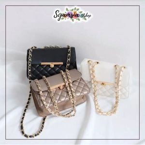 VIOLA Tas Selempang Wanita Terbaru Sling Bag Cewek Korean Style Tas Pesta Kondangan Kulit PU Import