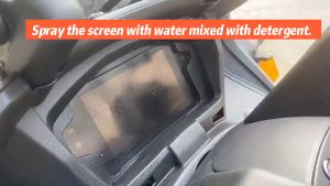 Speedometer Gauge Screen Protector Anti-Scratch 9D Ceramic Clear/Smoke Color For Honda Click 125i/V2/V3 Game Changer Motorcycle Accessories