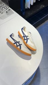 Sepatu Sneakers Pria dan Wanita: Sepatu Ontsu Tokuten Cream Navy, Sepatu Casual untuk Semua Usia, Sepatu Keren dan Kece, Sepatu Sneaker COD