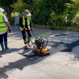 Tarred Macadam Cold-applied Asphalt patching Asphalt Cold Patch for pothole and spall repair 25KG per Bag Tarred Macadam