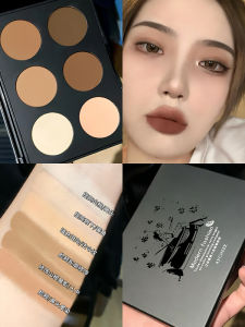 Phấn Má Hồng Đa Năng COLOUR FEEL 6 Màu Một Thể Che Khuyết Điểm Tăng Cường Ánh Sáng Che Khuyết Điểm Mũi Dành Cho Nữ