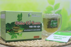 Trà Túi Lọc Giảo Cổ Lam 60g (20gói x 3g) Dược Liệu Hồng Lan - (Giúp Hạ và ổn định Huyết Áp giảm Cân giảm Mỡ máu)