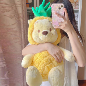 Mô Hình Đồ Chơi Nhồi Bông Hình Quả Dứa Winnie The Pooh Mới Hình Hoạt Hình Gối Sáng Tạo Mềm Mại Dễ Thương Quà Tặng Sinh Nhật Cho Bé Gái Trẻ Em