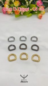 Asesoris Tas Ring D Tinggi 15 cm (A) - Aksesoris Tas (IMPORT)