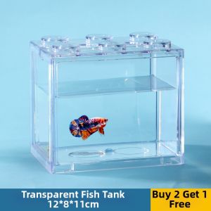 XIAONONGSHAN | Thai Fighting Fish Specific Acrylic Aquarium Isolation Cube