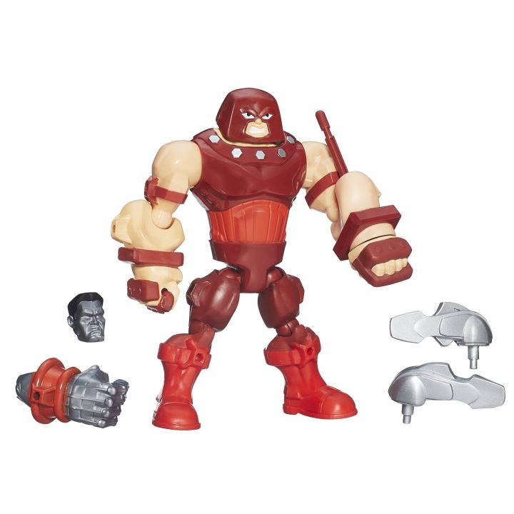 Marvel Super Hero Mashers X-Men Juggernaut with Colossus parts New