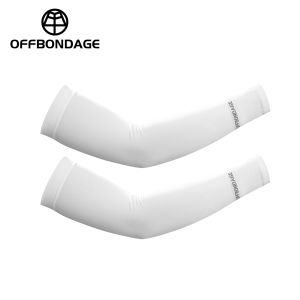 OFFBONDAGE Ice Fabric Running Camping Arm Warmers Basketball Sleeve Running Arm Sleeve Cycling Sleeves Summer Sports Safety Gear
