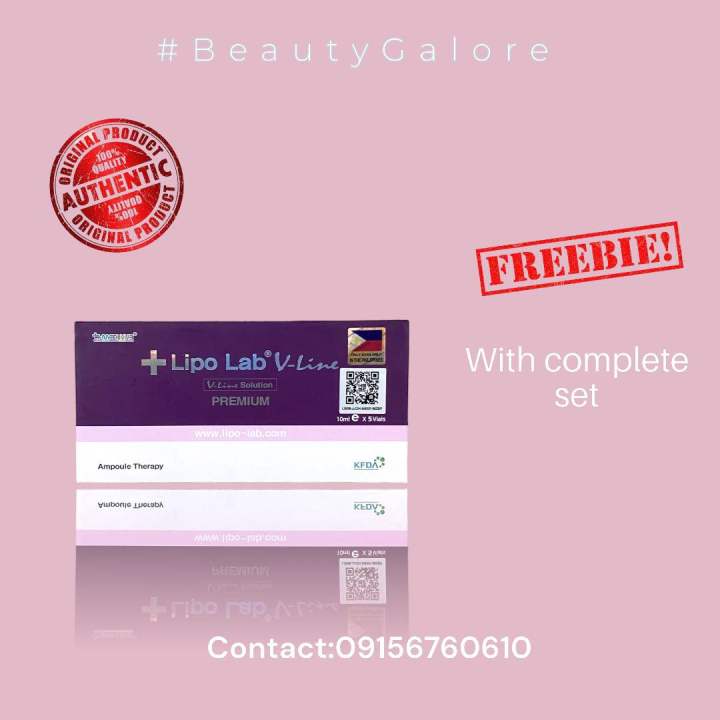 Lipo Lab VLine Premium Korea 5s Lazada PH