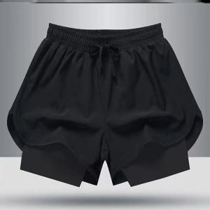 Jiaxun | Anti-Embarrassment Two-Piece Illusion Swim Shorts