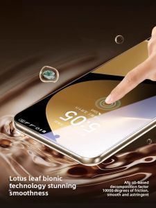 xilixili | Ice Porcelain Full Screen Cover Huawei Pura80 Pro Tempered Glass Film Ultra Curved Surface Anti Peep Soft Film Dust Free Warehouse