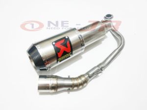 Knalpot Racing Akrapovic Lorenzo Nmax old Aerox new Lexi Adv Xride Mio Sporty Beat fi Vario 125 150 Pcx 160 Scoopy Genio Dll