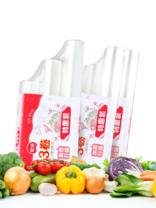 Túi Nhựa Trong Suốt Dày Dùng Một Lần Tiết Kiệm Cho Gia Đình Túi Đựng Thực Phẩm Túi Nhựa Cuộn Túi Đựng Đồ Ăn Trưa Túi Đựng Thức Ăn Nhanh