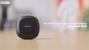 Remax CozyBuds W38 6.0 Wireless Version HIFI Interconnection Music & Call EarPhone