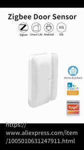 Cảm Biến Cửa/cửa Sổ Thông Minh Lincukoo ZigBee3.0 Báo Động Không Dây Cho Trợ Lý Gia Đình Ewelink Zigbee2MQTT Kích Thước Nhỏ Để Giám Sát Cửa Mở/đóng
