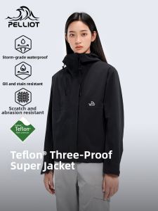 PELLIOT | Waterproof Anti-Oil Outdoor Jacket Single Layer 3 Protections