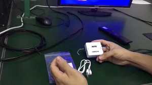 AV To HDMI-compatible Converter Full HD 1080P  Monitoring Set Top Box To TV High Definition Adapter