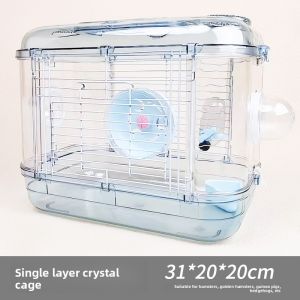 XIANGZONGBING | Large Luxury Hamster Habitat Acrylic House
